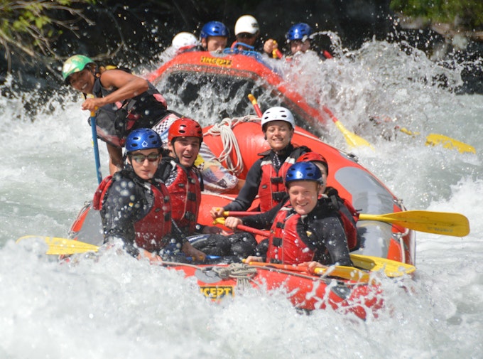 Gevorderde Raften in Scuol - Inn (Zwitserland) Gevorderde Raften in Scuol - Inn (Zwitserland)